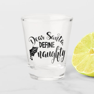 Verre A Shot Cher Père Noël définir vilain