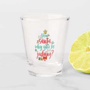 Verre A Shot Cher Père Noël Pourquoi vous jugez drôle Noël