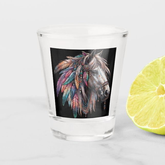 Verre A Shot Cheval Majestic (Devant)