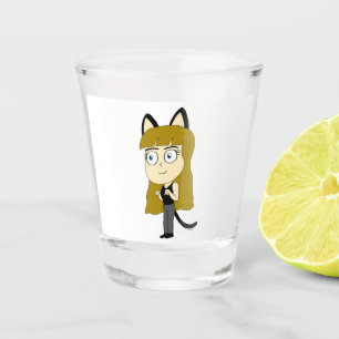 Verre A Shot chibi catgirl