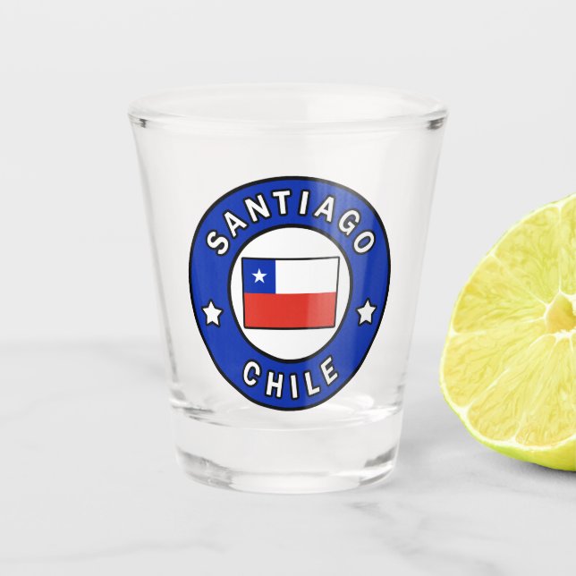 Verre A Shot Chile de Santiago (Devant)