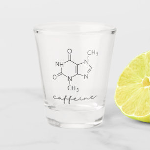 Verre A Shot Chimie de caféine Amateurs de café