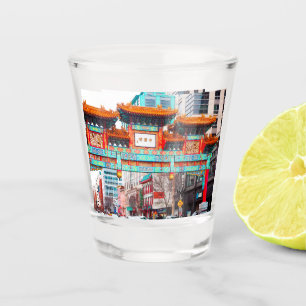 Verre A Shot Chinatown à Washington DC. USA