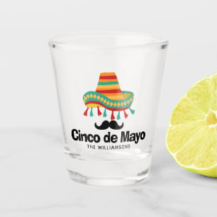 Verre A Shot Cinco de Mayo Personnalisé