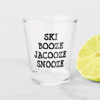 Verre A Shot Citation Drôle Ski Booze