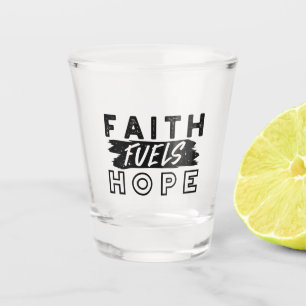 Verre A Shot Citation Foi Alimente Espérance – Art Chrétien Upl