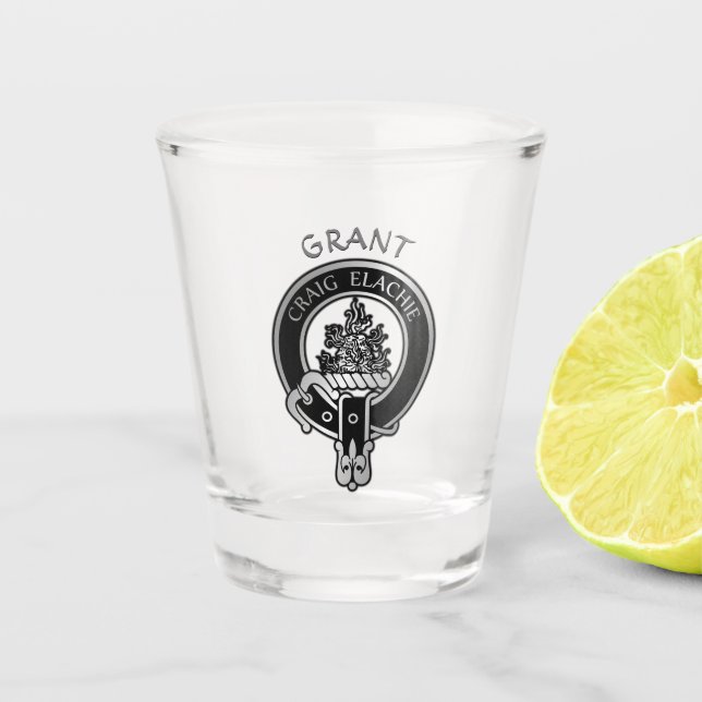 Verre A Shot Clan Grant Crest (Devant)