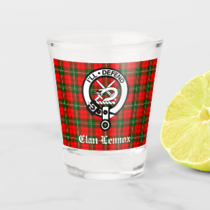 Verre A Shot Clan Lennox Crest Badge & Tartan