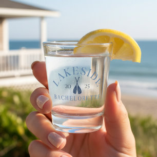 Verre A Shot Classic Lake Bachelorette Girls Week-end