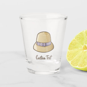 Verre A Shot Cloche Casquette beige