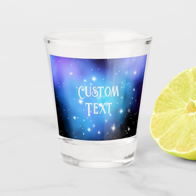 Verre A Shot Clouages spatiaux Galaxy Starlight (Devant)
