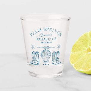 Verre A Shot Club social de Palm Springs Bachelorette
