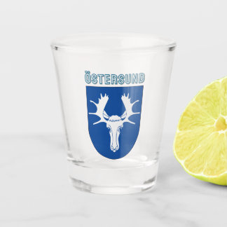 Verre A Shot Coat of arms of Östersund - Sweden