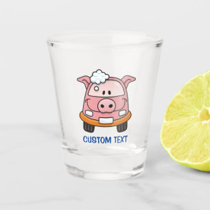Verre A Shot Cochon de lavage de voiture