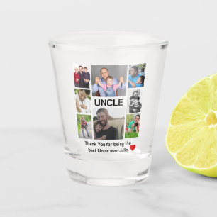 Verre A Shot Collage photo Uncle 8 moderne personnalisé