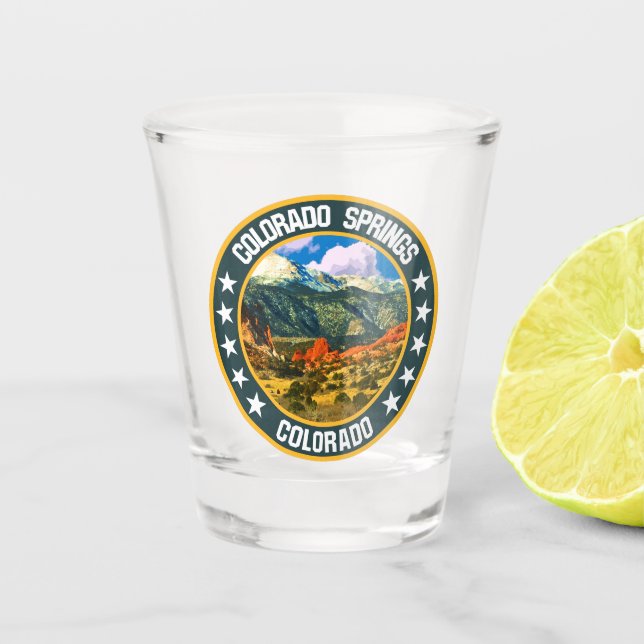 Verre A Shot Colorado Springs (Devant)