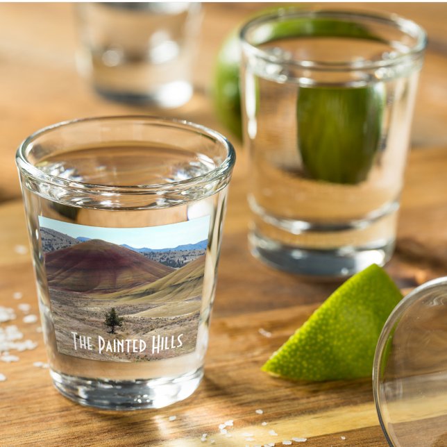 Verre A Shot Colorful Painted Hills Photo (In Situ)