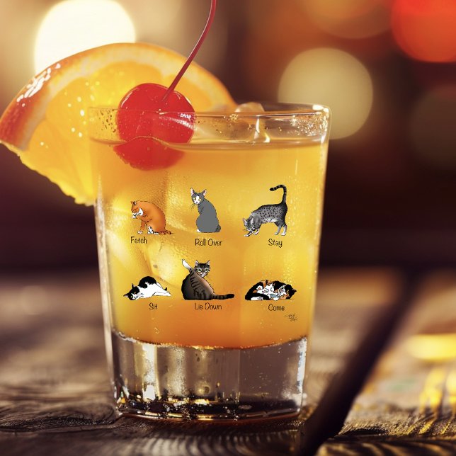 Verre A Shot Commandes Cat (Créateur téléchargé)