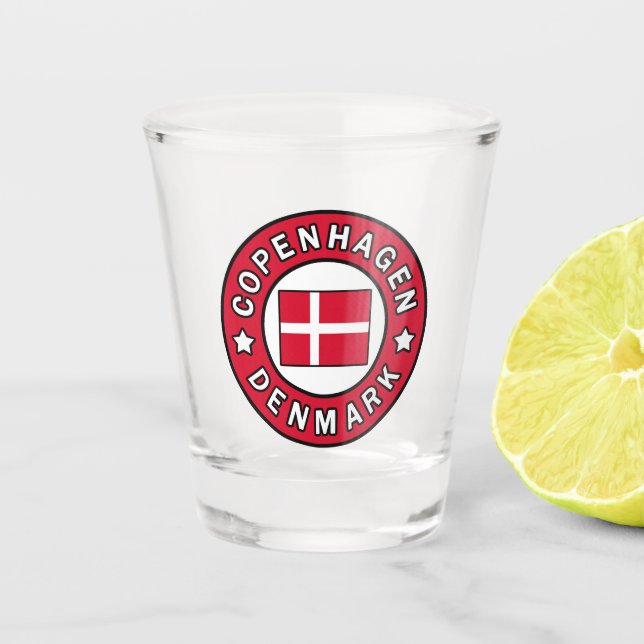Verre A Shot Copenhague Danemark (Devant)