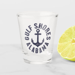 Verre A Shot Côte du Golfe, Alabama