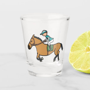 Verre A Shot Course à cheval