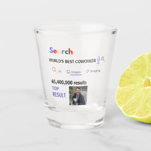 Verre A Shot Coworker PHOTO Cadeaux Boss Infirmière Enseignant 