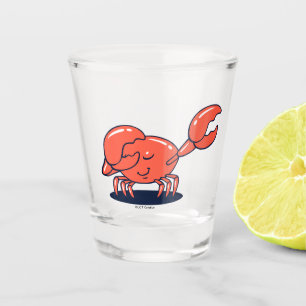 Verre A Shot Crabe Faisant Le Dab