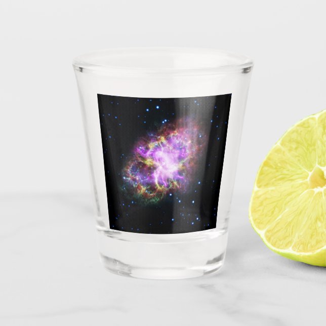 Verre A Shot Crabe Nebula Supernova Remnant Hubble Composite (Devant)