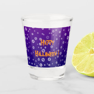 Verre A Shot Crânes d'Halloween