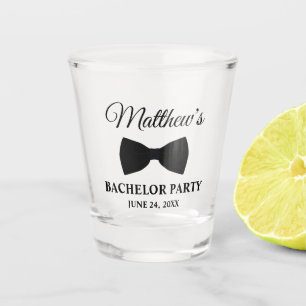 Verre A Shot Cravate noire