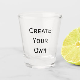 Verre A Shot Créez votre propre