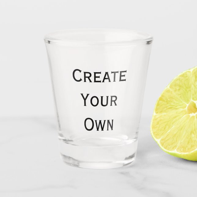 Verre A Shot Créez votre propre (Devant)