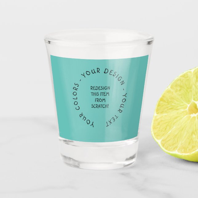 Verre A Shot Créez votre propre (Devant)