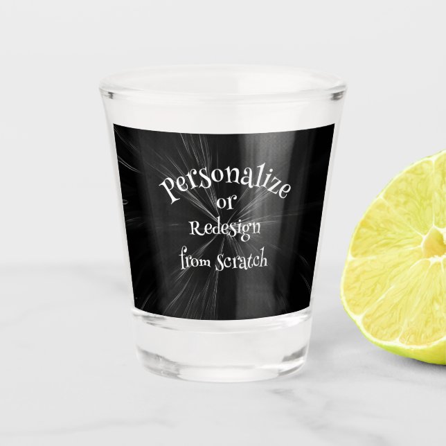 Verre A Shot Créez votre propre personnalisation (Devant)