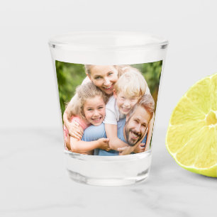 Verre A Shot Créez Votre Propre Photo Image Personnalisée DIY