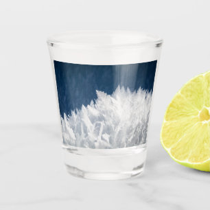Verre A Shot Cristaux de glace d'hiver