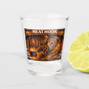Verre A Shot Crochet de viande lutin de Noël islandais