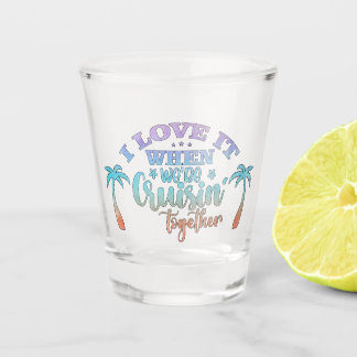 Verre A Shot Croisière 'Ensemble Croisière Vacances Vacances Va