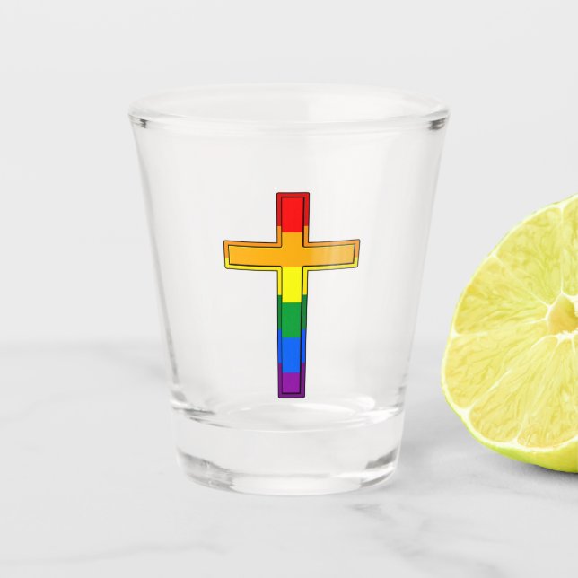 Verre A Shot Croix gay (Devant)
