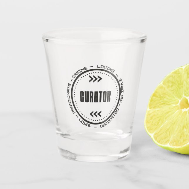 Verre A Shot Curateur Extraordinaire (Devant)