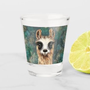 Verre A Shot Curieuse Llama Bébée - Cute