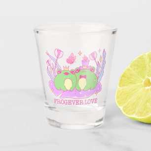 Verre A Shot Cute Frog - Frogever Love