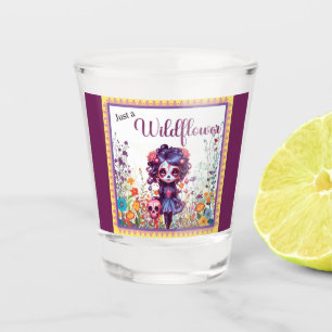 Verre A Shot Cute Gothique Jardin Sugar Crâne