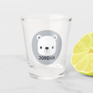 Verre A Shot Cute Little Polar Bear