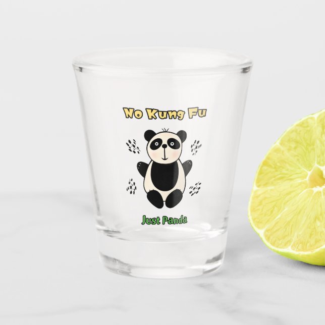 Verre A Shot Cute panda (Devant)