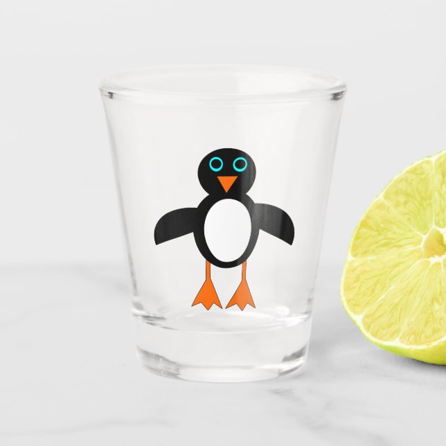 Verre A Shot Cute Penguin (Devant)