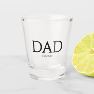 Verre A Shot Dad a établi des casquettes classiques noires