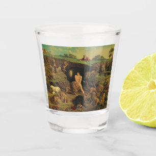 Verre A Shot Daniel dans la fosse aux lions