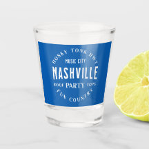 Verre à shot de whisky Country Music Nashville Par