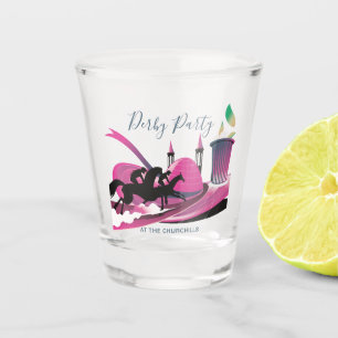 Verre A Shot Derby Party Art déco